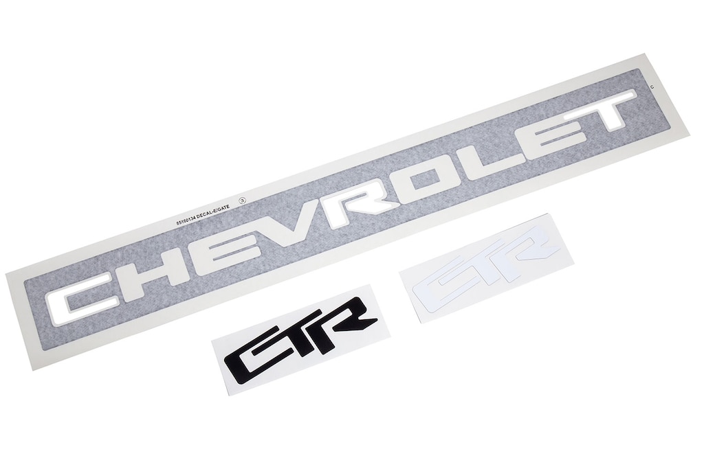 Calcomanía lateral disponible para Chevrolet Colorado 2025, camioneta todoterreno 4x4